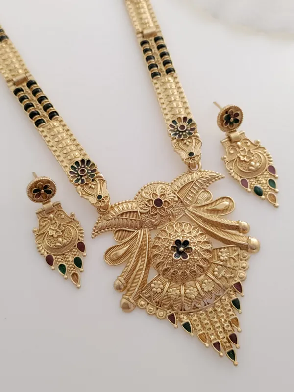 Gold-plated_Brass_Designer_Mangalsutra_For_Women