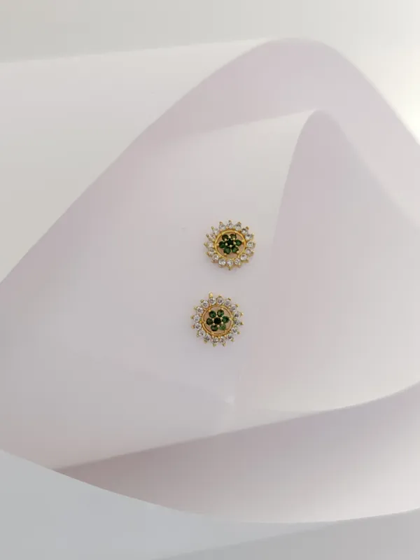 Gold_Brass_Micro_Plating_American_Diamond_Floral_Studs_For_Women