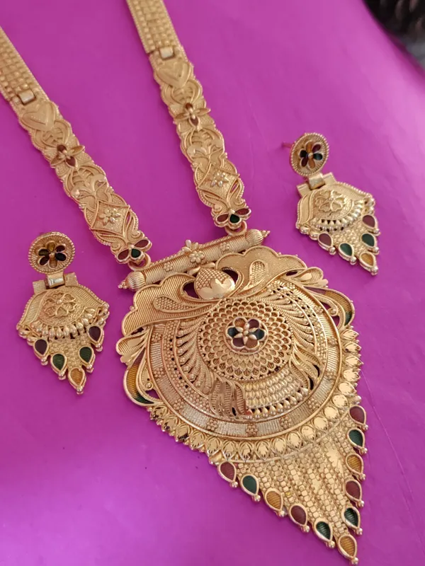 Gold_Brass_Ethnic_Meenakari_Earring_&_Necklace_Set_For_Women