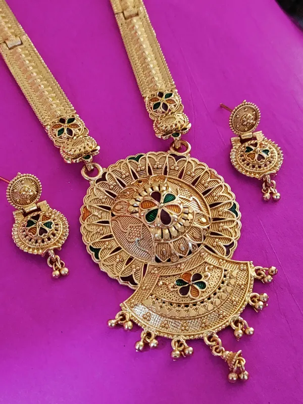 Gold_Brass_Ethnic_Meenakari_Earring_&_Necklace_Set_For_Women