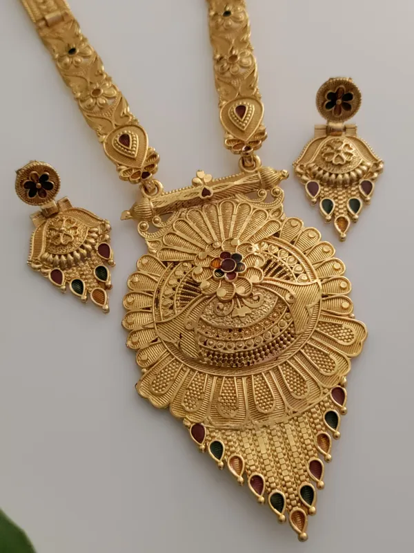 Gold_Brass_Ethnic_Meenakari_Earring_&_Necklace_Set_For_Women