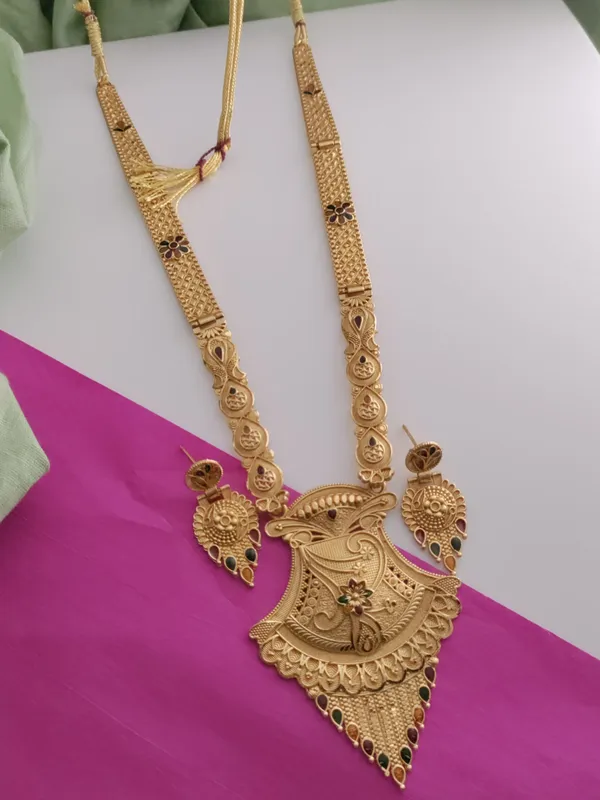 Gold_Brass_Ethnic_Meenakari_Earring_&_Necklace_Set_For_Women