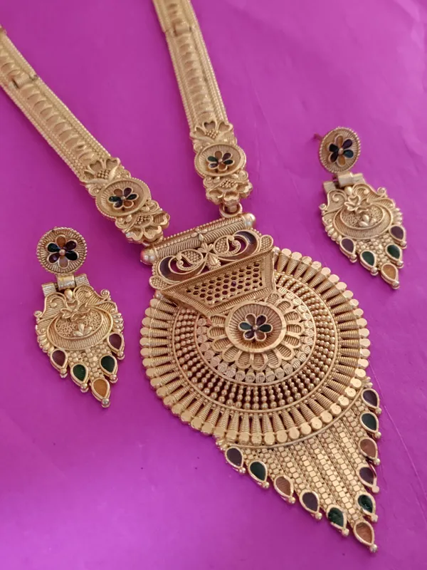 Gold_Brass_Ethnic_Meenakari_Earring_&_Necklace_Set_For_Women