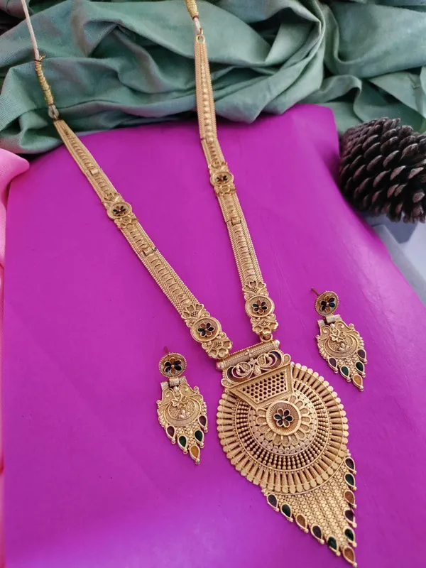 Gold_Brass_Ethnic_Meenakari_Earring_&_Necklace_Set_For_Women