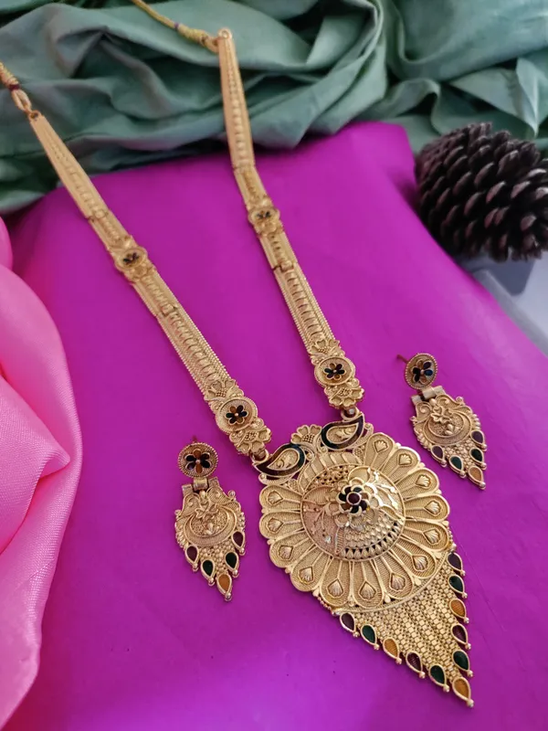 Gold_Brass_Ethnic_Meenakari_Earring_&_Necklace_Set_For_Women