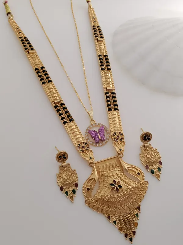 Gold_Brass_Ethnic_Meenakari_Earring_&_Necklace_Set_For_Women