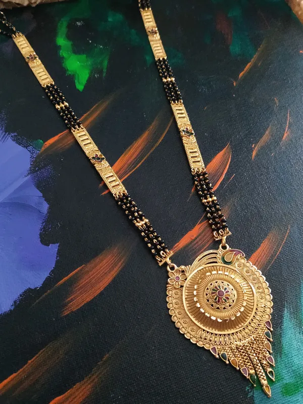 Golden_Tranquil_Matte_Mangalsutra_For_Women