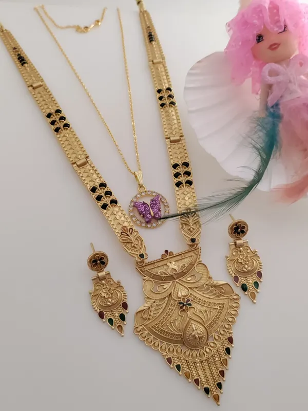 Gold_Brass_Ethnic_Meenakari_Earring_&_Necklace_Set_For_Women