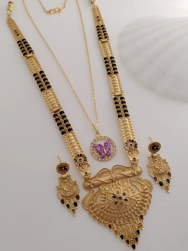 Gold_Brass_Ethnic_Meenakari_Earring_&_Necklace_Set_For_Women