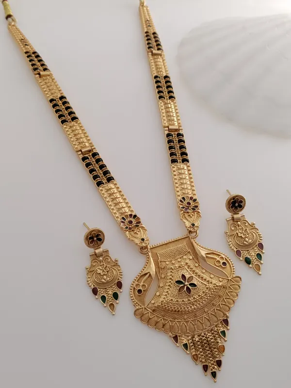 Gold-plated_Brass_Designer_Mangalsutra_For_Women
