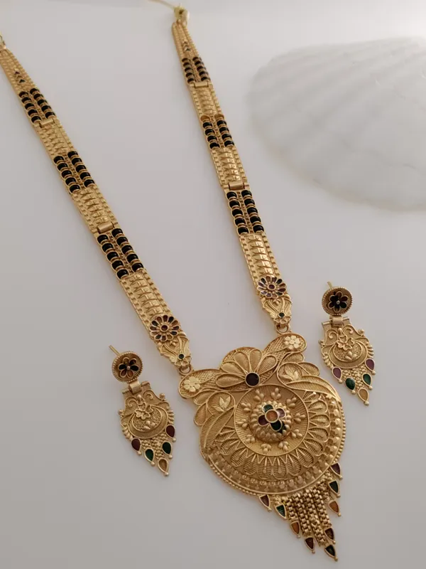 Gold-plated_Brass_Designer_Mangalsutra_For_Women