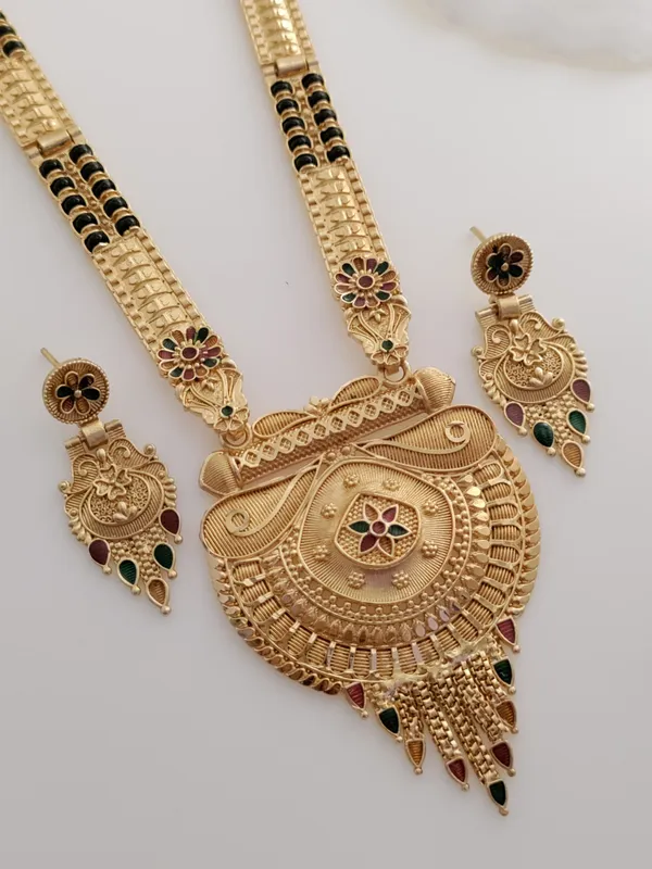 Gold-plated_Brass_Designer_Mangalsutra_For_Women