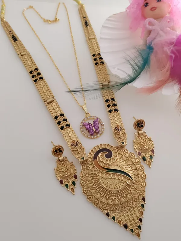 Gold_Brass_Ethnic_Meenakari_Earring_&_Necklace_Set_For_Women