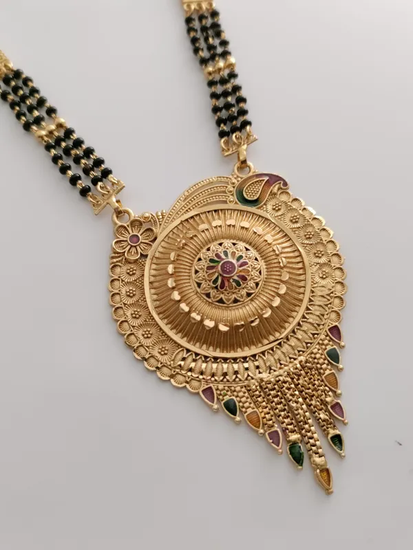 Golden_Tranquil_Matte_Mangalsutra_For_Women