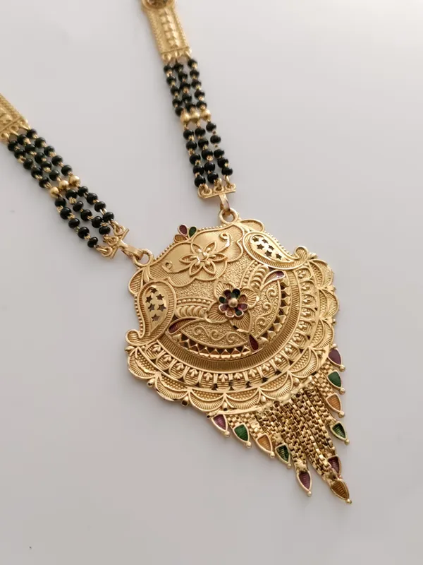Golden_Tranquil_Matte_Mangalsutra_For_Women
