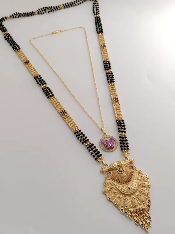 Golden_Tranquil_Matte_Mangalsutra_For_Women