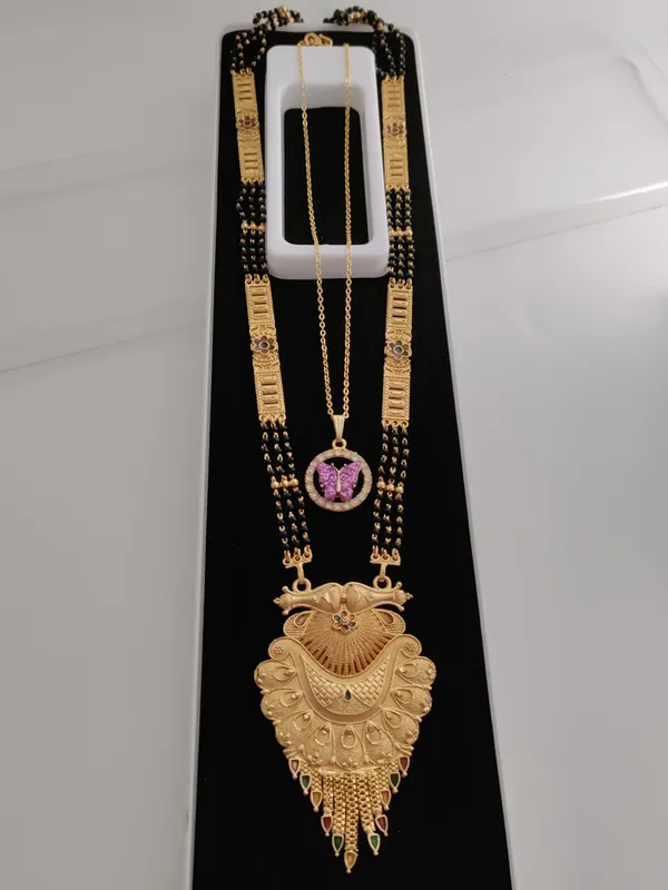 Golden_Tranquil_Matte_Mangalsutra_For_Women