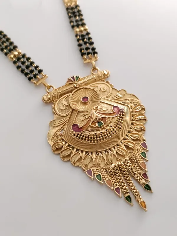 Golden_Tranquil_Matte_Mangalsutra_For_Women