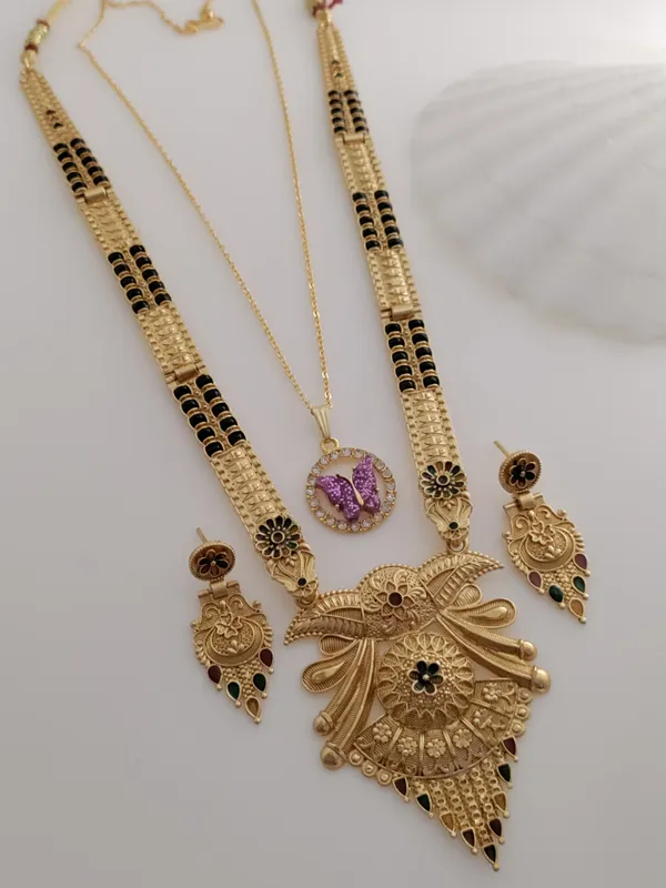 Gold_Brass_Ethnic_Meenakari_Earring_&_Necklace_Set_For_Women