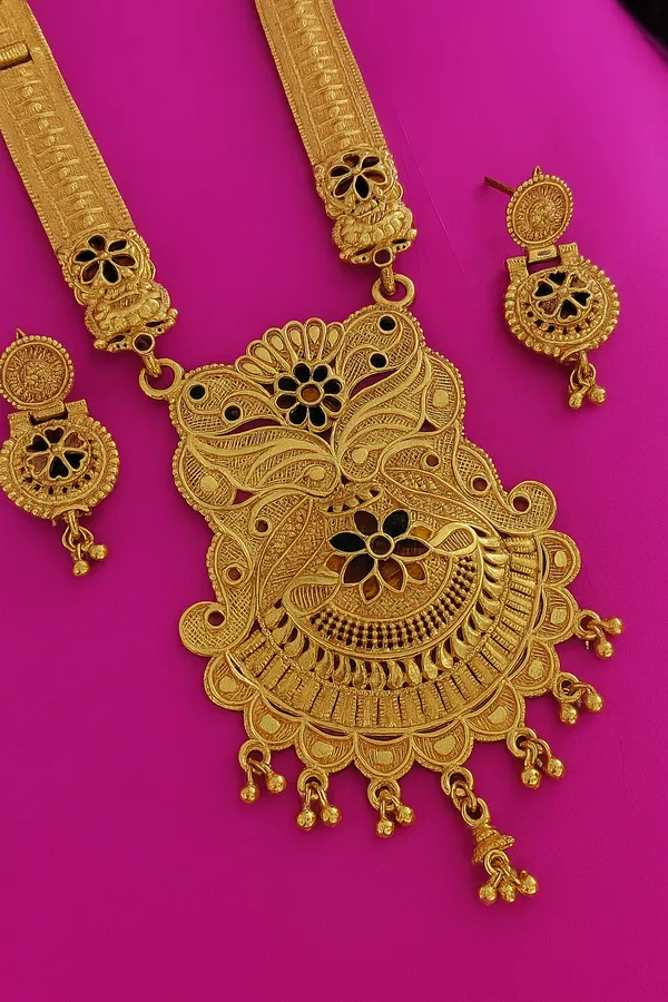 Gold_Brass_Ethnic_Meenakari_Earring_&_Necklace_Set_For_Women