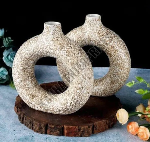 Brown_Handmade_Ceramic_Donut_Vase,__Ring_Shape_Ceramic_Flower_Pot,_Round_Shape_Flower_Vase_(8_Inch)