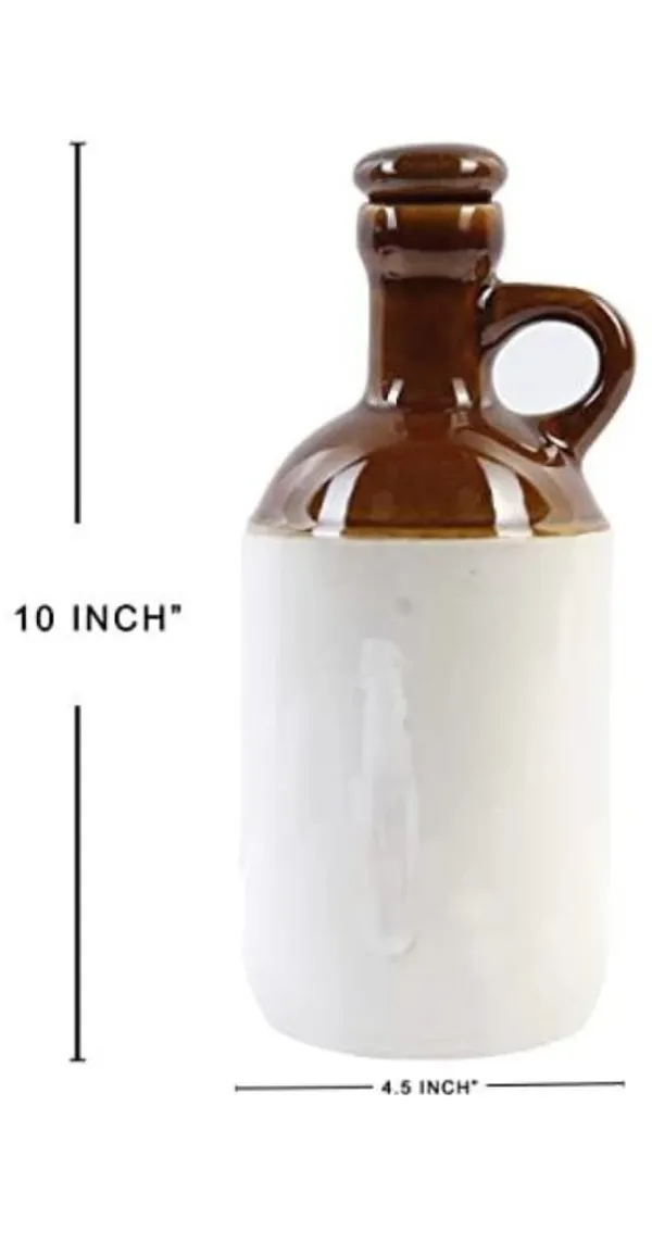 Plain_White_Handmade_Ceramic_Oil_Bottle,_Ceramic_Oil_Dispenser_Bottle_With_Lid_(1_Ltr)