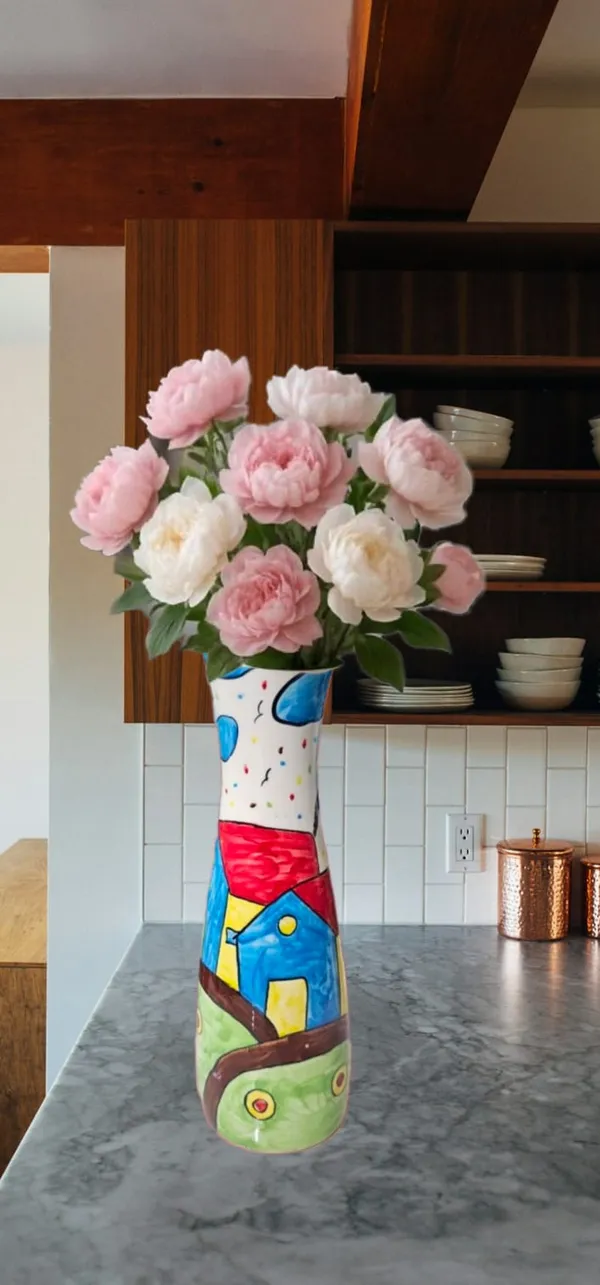 Multicolor_Handmade_Multicolor_Ceramic_Flower_Vase,__Ceramic_Flower_Pot,_Hand_Painted_Ceramic_Flower_Vase_(12_Inch)