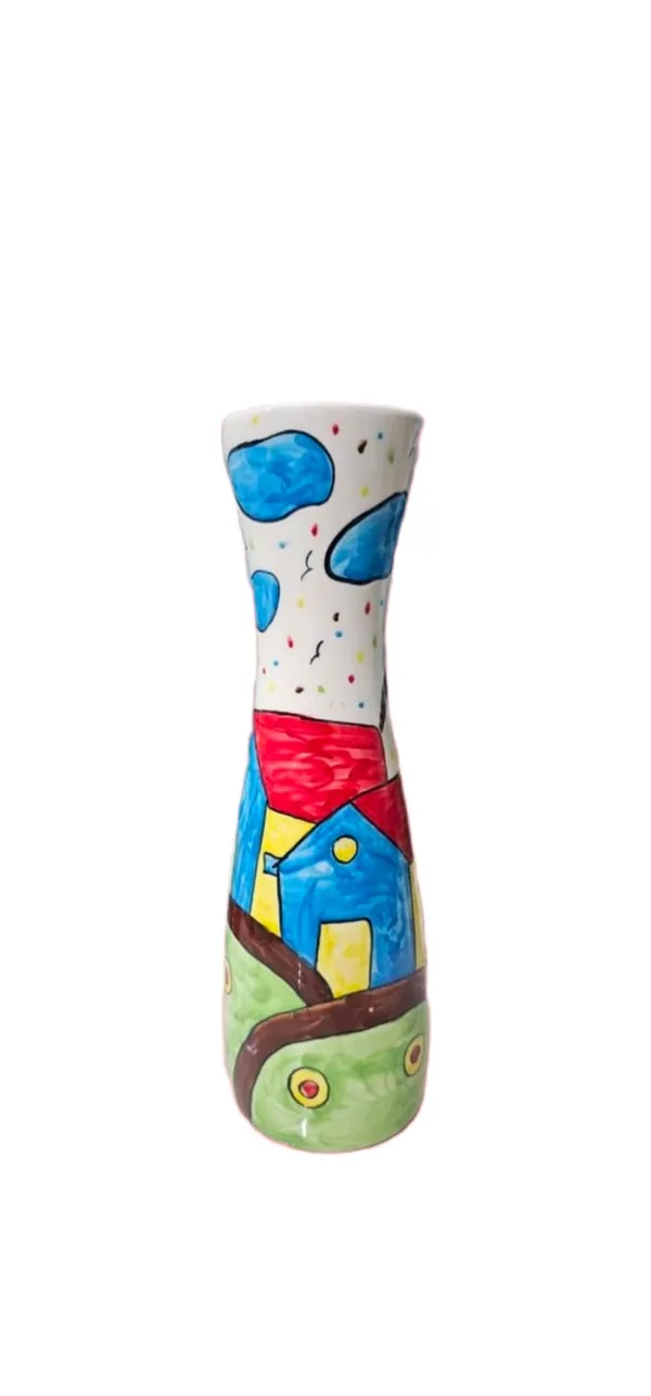 Multicolor_Handmade_Multicolor_Ceramic_Flower_Vase,__Ceramic_Flower_Pot,_Hand_Painted_Ceramic_Flower_Vase_(12_Inch)