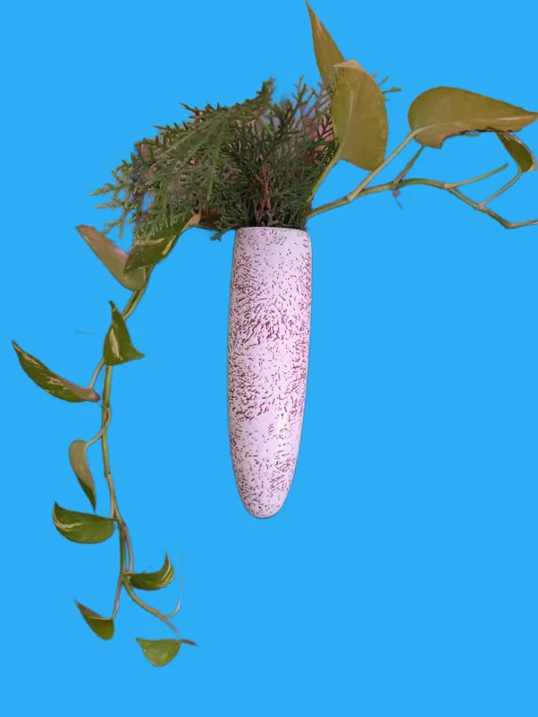 KANHA_ENTERPRISES_Pack_Of_2_White__Texture_Ceramic_Wall_Mounted_Planter?Wall_Giri?Indoor_Decorative_Wall_Planter?Living_Room_Ceramic_Decorative_Wall_Giri_(7_Inch)