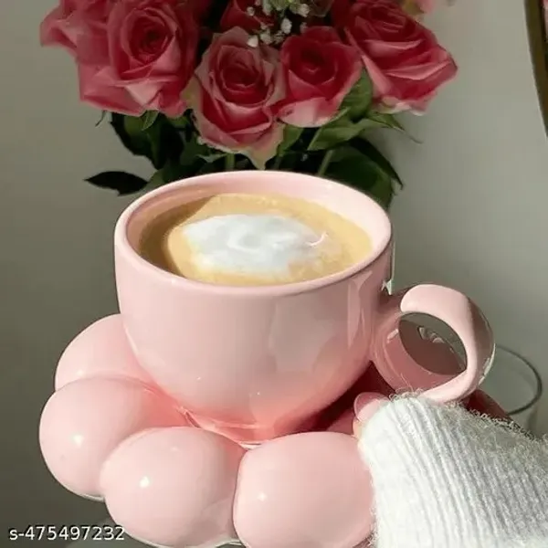 Pink_Handicraft_Ceramic_Bubble_Mug,_Cup_and_Plate,_Beautiful_Ceramic_Cup_and_Saucer,_Bubble_Coffee_Mug_and_Plate_(250_ML)