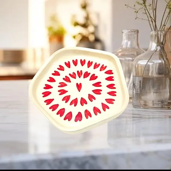White_&_Red_Handicraft_Ceramic_Tea_Cup_and_Plate,_Beautiful_Ceramic_Cup_and_Saucer,_Coffee_Mug_and_Plate_With_Heart_Printed_(250_ML)
