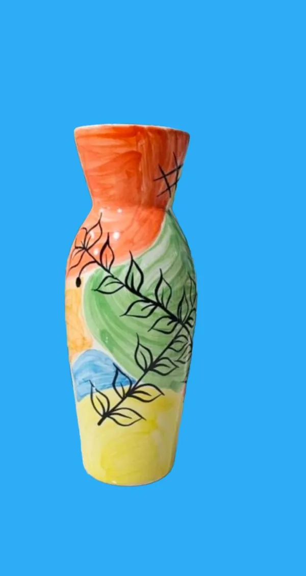 Multicolor_Handmade_Multicolor_Ceramic_Flower_Vase,__Ceramic_Flower_Pot,_Hand_Painted_Ceramic_Flower_Vase_(12_Inch)