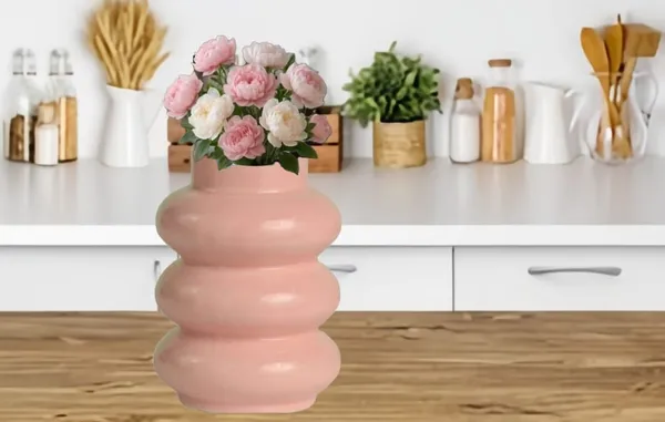 Pink_Handmade_Ceramic_Insulator_Cut_Flower_vase,__Ceramic_Planter_and_Vase_(6_Inch)