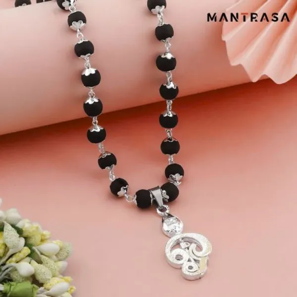 Lord_Murugan_Vel_Pendent_Silver_Plated_Karungali_Mala