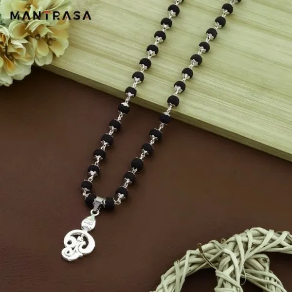 Lord_Murugan_Vel_Pendent_Silver_Plated_Karungali_Mala