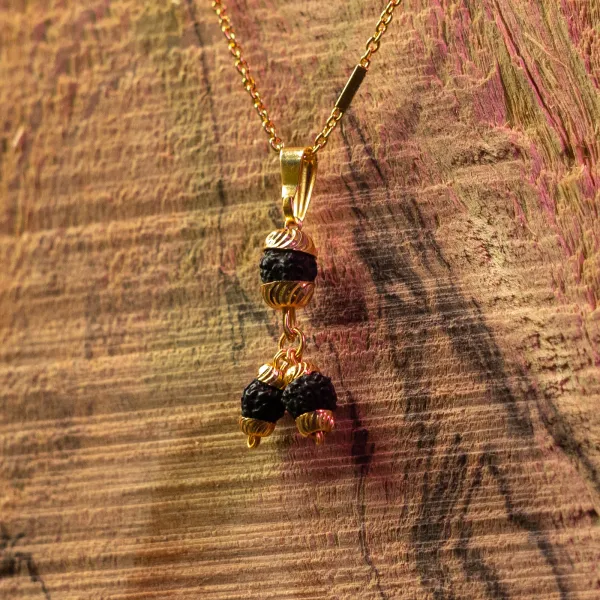 Rudraksha_Necklace_Set_For_Her_(Gold_Plated)