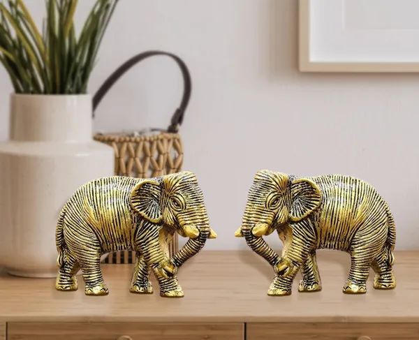 Gold_Metal_Premium_&_Elegant_African_Elephant_Showpiece_-_Set_of_2