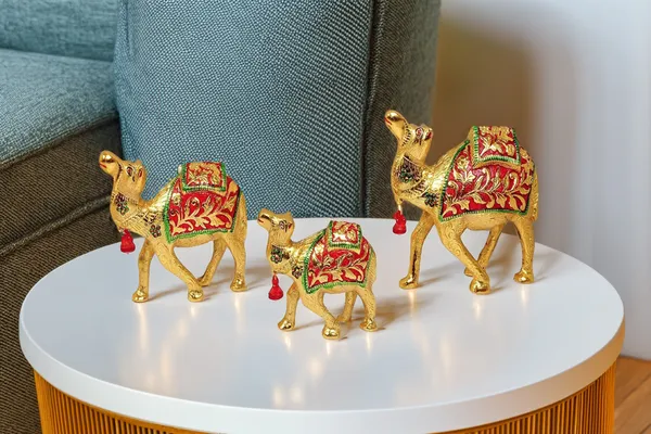 Hastcraft_Camel_Showpiece_Set_of_3,_Meenakari_Handcrafted_Metal_Decorative_Camel_Family_Elegant_Figurines_(Gold_Finish,_Multicolor)