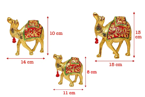 Hastcraft_Camel_Showpiece_Set_of_3,_Meenakari_Handcrafted_Metal_Decorative_Camel_Family_Elegant_Figurines_(Gold_Finish,_Multicolor)