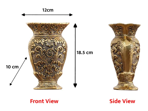 Hastcraft_Metal_Decorative_Flower_Vase_for_Home_Décor_Antique_Gold_Finish_Baroque_Floral_Embossed_Design__Urn_Shape_Tabletop_Showpiece