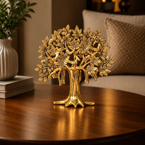 Kalpavriksha_Three_With_Brass_Finish_