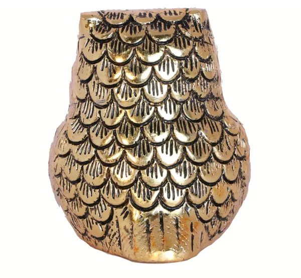 Hastcraft_Premium_Golden_Metal_Owl_Showpiece,_Decorative_Paperweight_for_Home_&_Office