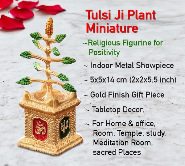 Hastcraft_Spiritual_Tulsi_Ji_Plant_in_Metal,_Decorative_Showpiece,_Elegant_Gold_Finish
