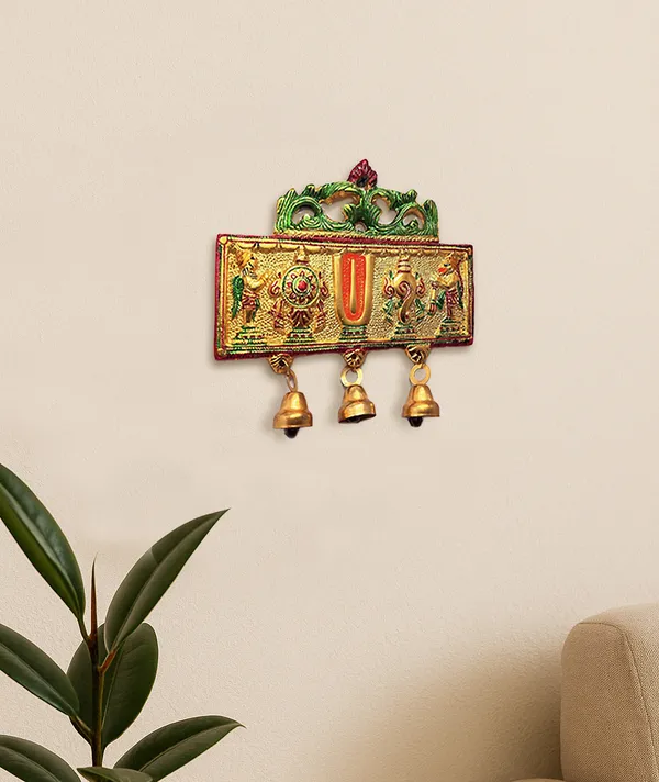 Multicolor_Metal_Premium_&_Elegant_Tirupati_Balaji_Symbols_Wall_Hanging