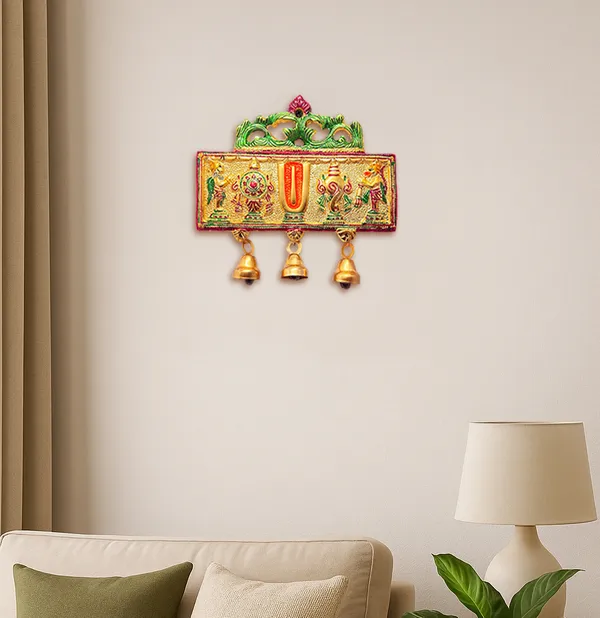 Multicolor_Metal_Premium_&_Elegant_Tirupati_Balaji_Symbols_Wall_Hanging