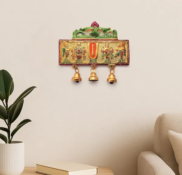 Multicolor_Metal_Premium_&_Elegant_Tirupati_Balaji_Symbols_Wall_Hanging
