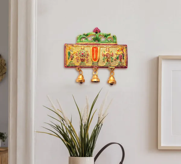 Multicolor_Metal_Premium_&_Elegant_Tirupati_Balaji_Symbols_Wall_Hanging