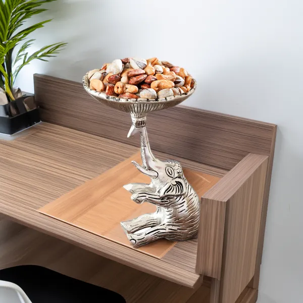 Silver_Metal_Premium_&_Elegant_Elephant_Dry_Fruit_Bowl_Showpiece