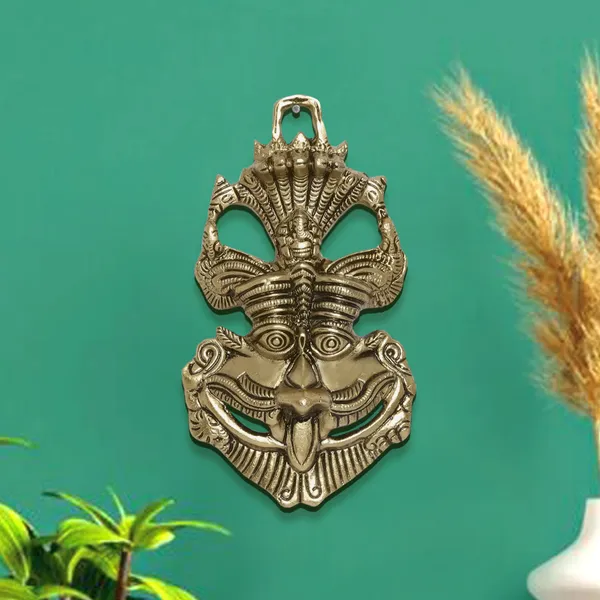 Gold_Metal_Premium_&_Elegant_Nazar_Battu_With_Naag_Ganesha