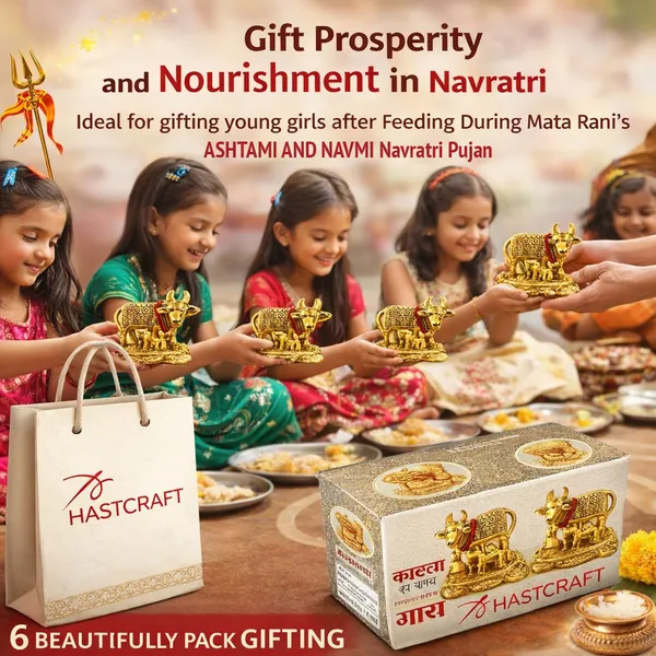 Metal_Kamdhenu_Cow_with_Calf_Idol_in_Gold_Finish_Small_Statue_for_Home_Showpiece_&_Return_Gift_-PACK_of_6